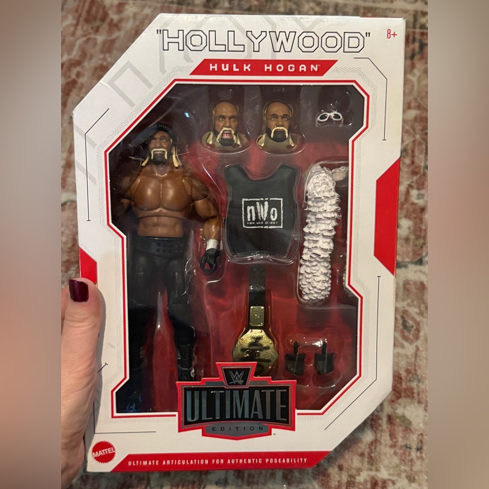 Mattel Hollywood Hulk Hogan Action Figure